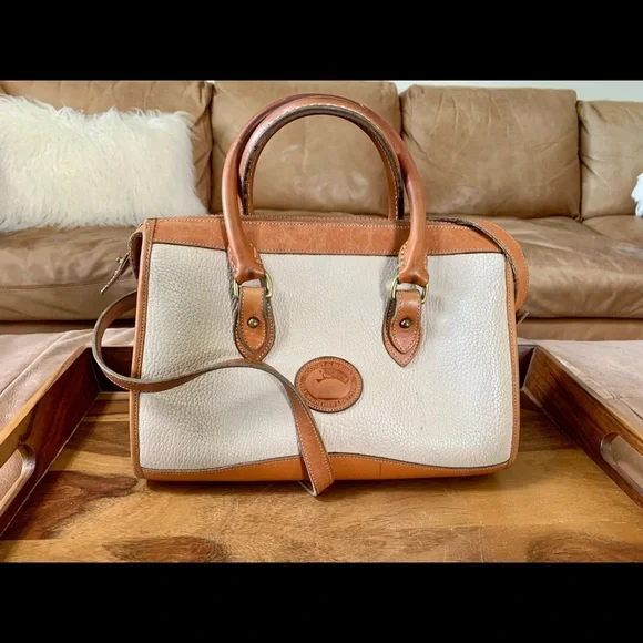 Dooney & Bourke Vintage Leather Satchel - Picture 11 of 16